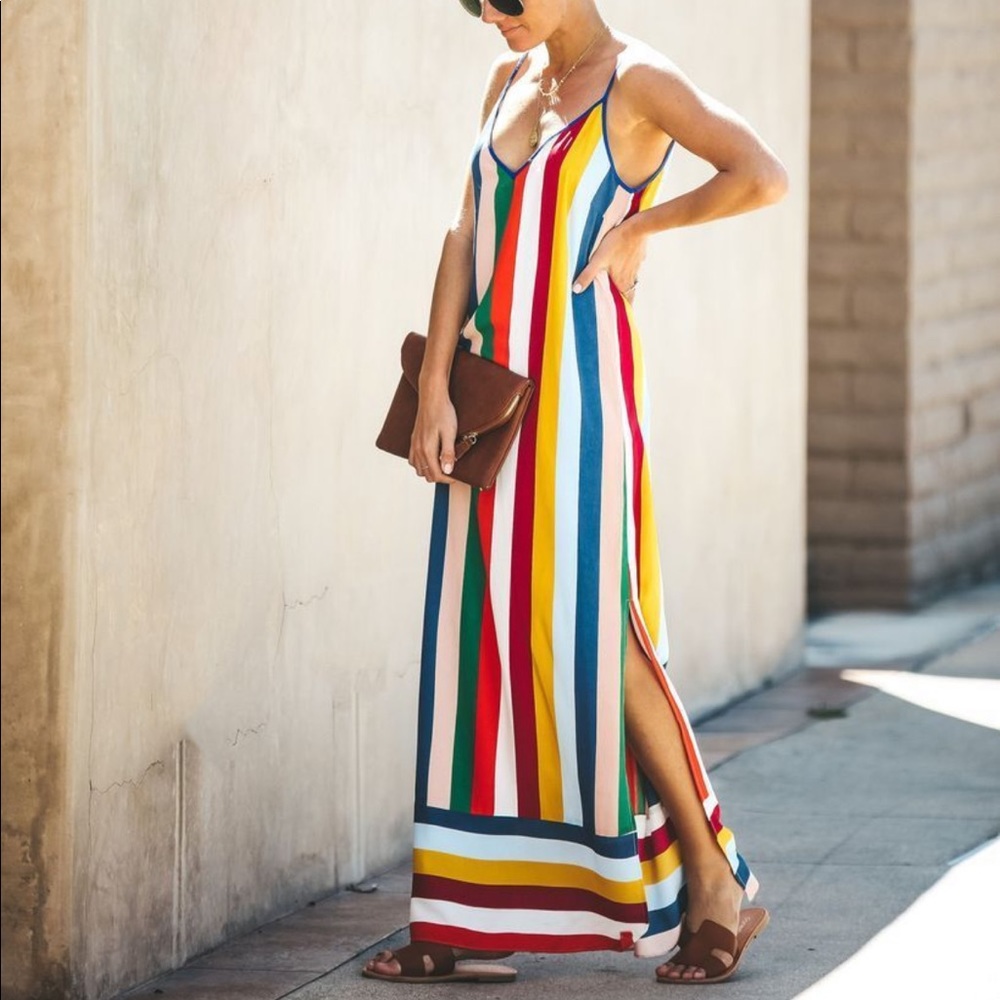 Color My World Maxi Dress Vici